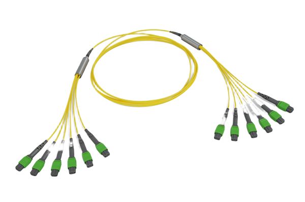 HellermannTyton Connectivity OS2 Cable Fibre Optic Cable Low Smoke Zero Halogen, Yellow, 50 m