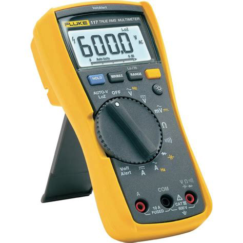 fluke-117-eur Fluke 117 Fluke 117 Digital Digital Multimeter True RMS, 10 A ac, 10 A dc, 600 V ac