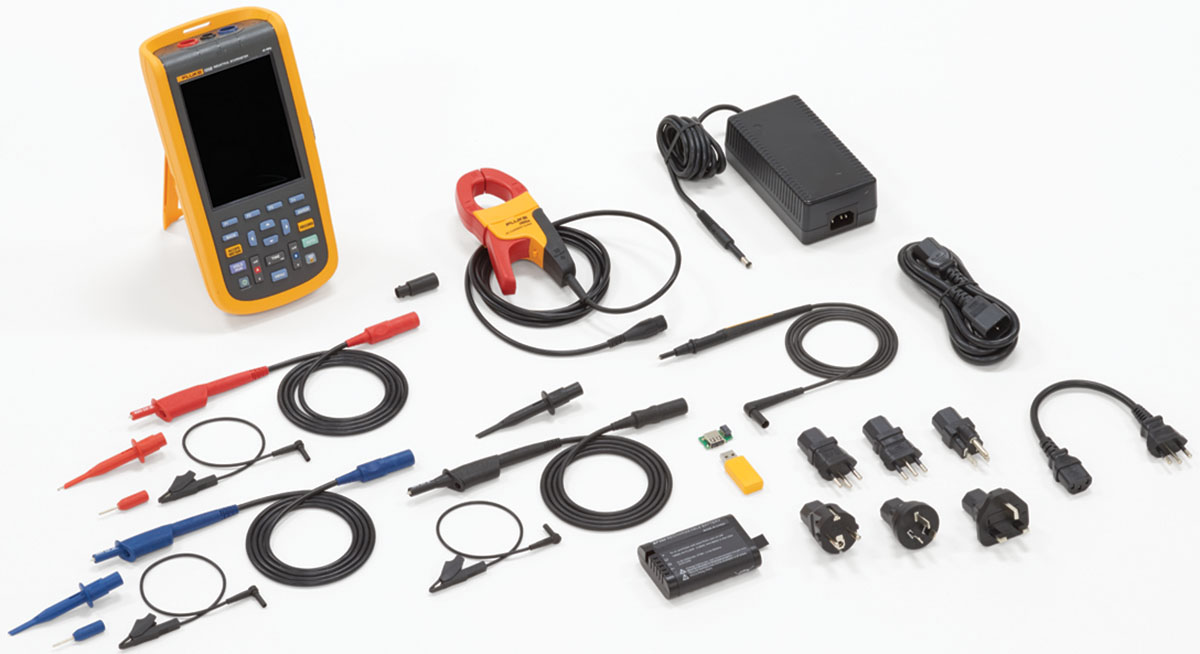 fluke-125buk Fluke 125 Series, 40 MHz Handheld Oscilloscope, 2 Channels