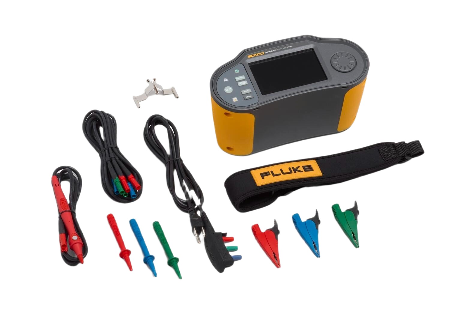 Fluke Multifunction Tester 1000V, 50 V Earth Resistance Measurement With USB UKAS