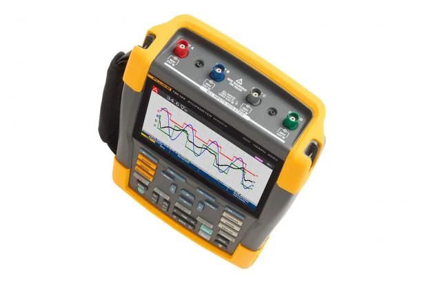 fluke-190-504-iii Fluke ScopeMeter III Series, 500 MHz Portable Oscilloscope, 4 Channels, RSCAL