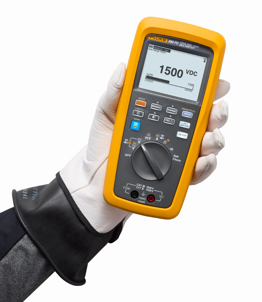fluke-283fc-eur Fluke 283FC EUR Digital Digital Multimeter, 60 A ac, 60 A dc, 1 kV ac 1.5 kV dc