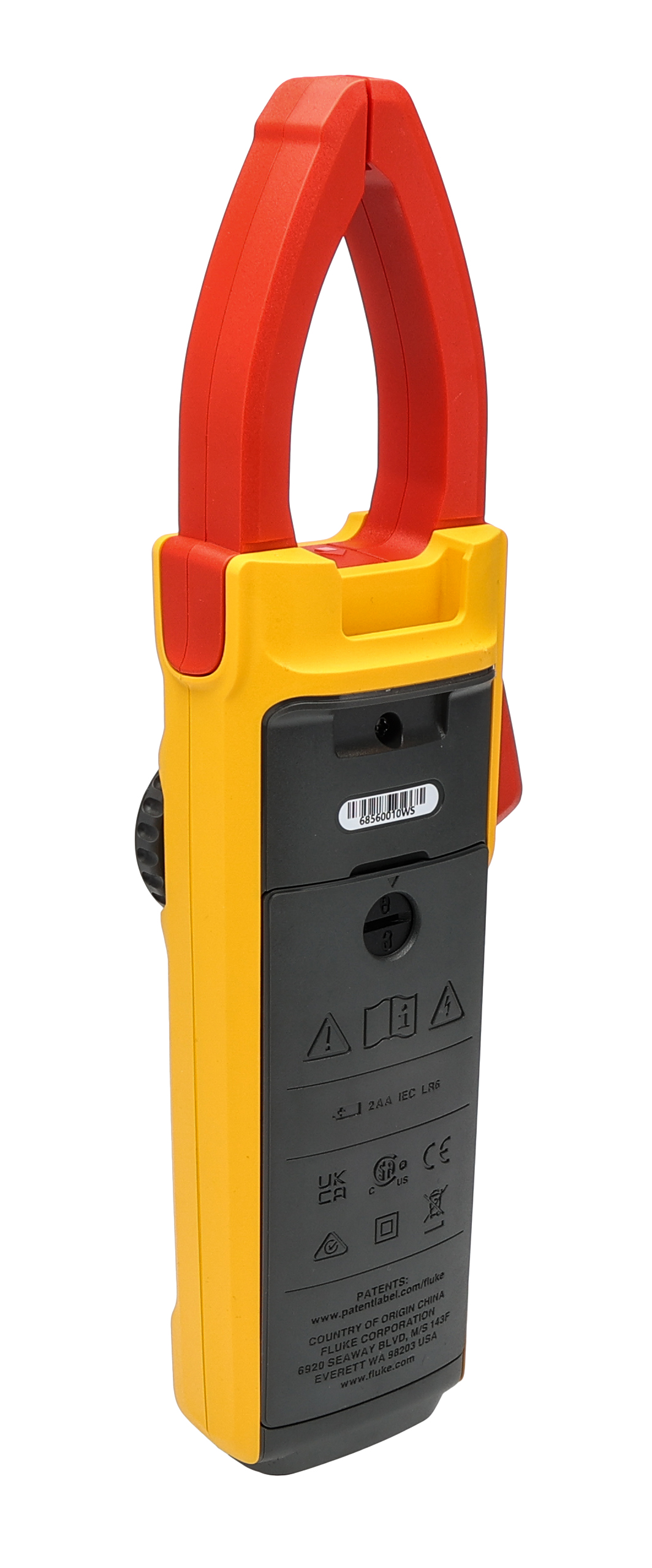 fluke-393e Fluke 393/E Clamp Meter, 1000 A dc 2500 A ac 1500 V dc 1000 V ac CAT IV, CAT III RSCAL