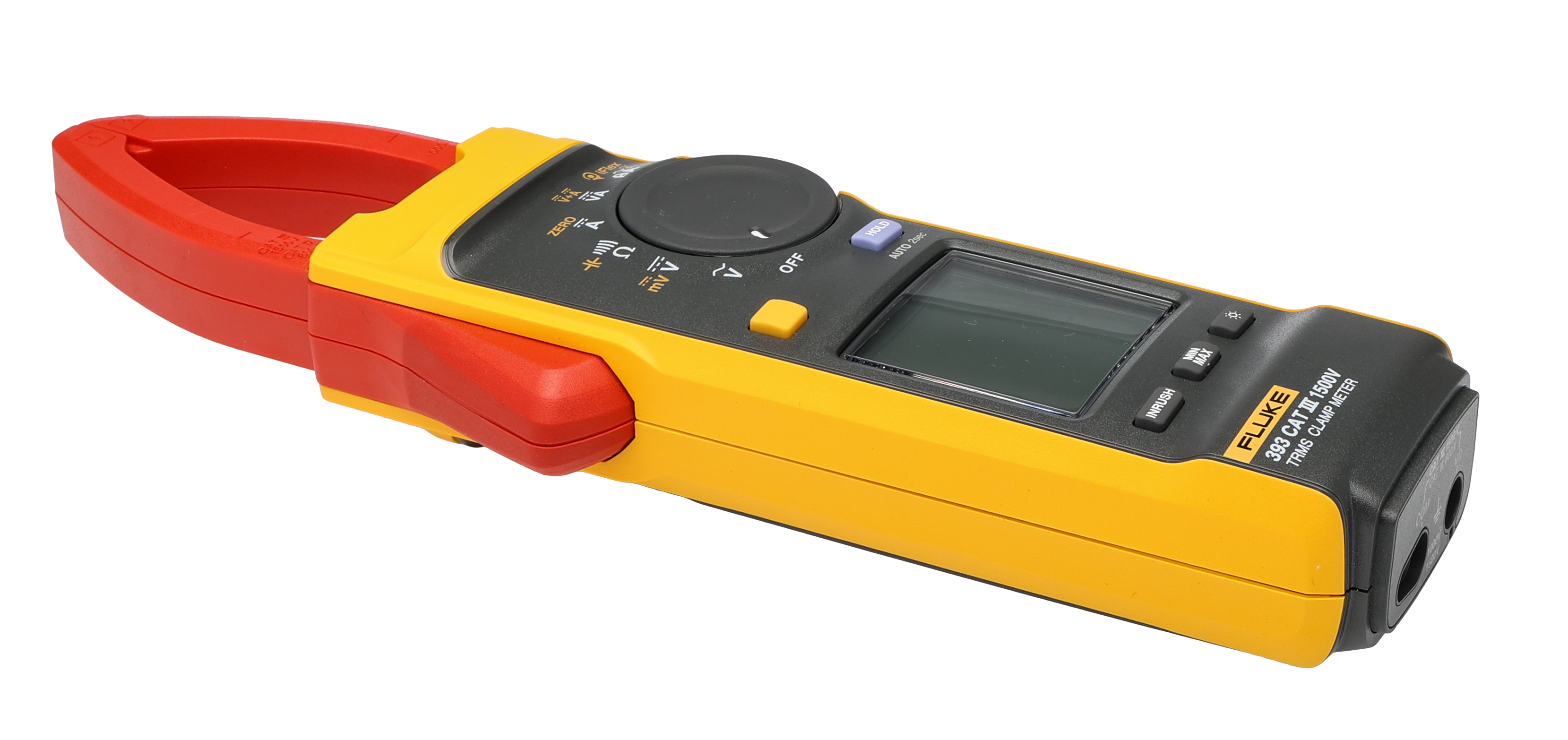 fluke-393e Fluke 393/E Clamp Meter, 1000 A dc 2500 A ac 1500 V dc 1000 V ac CAT IV, CAT III RSCAL