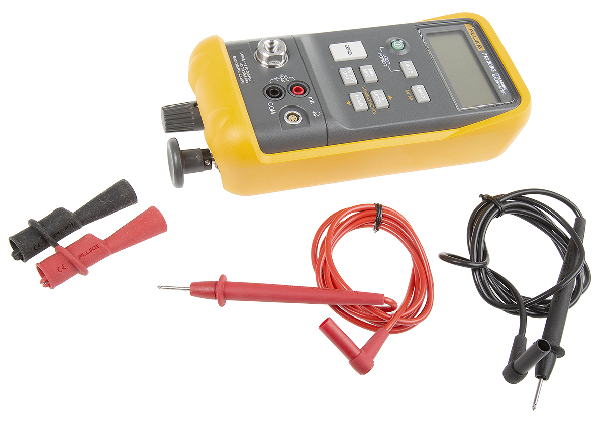 fluke-718-300g Fluke 718 -850 mbar to 20 bar Pressure Calibrator