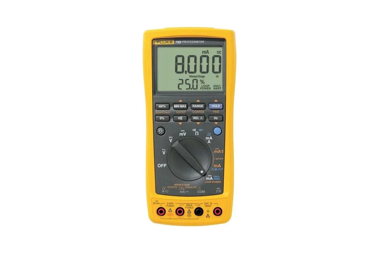 Fluke 789 Multi-Function Calibrator, 30 mA, 1000V ac 50 mm 203 mm 100mm - UKAS