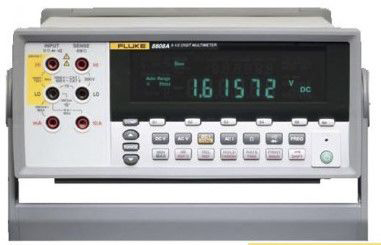 Fluke calibration 8808A Bench Digital Multimeter True RMS, 10 A ac, 10 A dc, 750 V ac - UKAS Calibrated