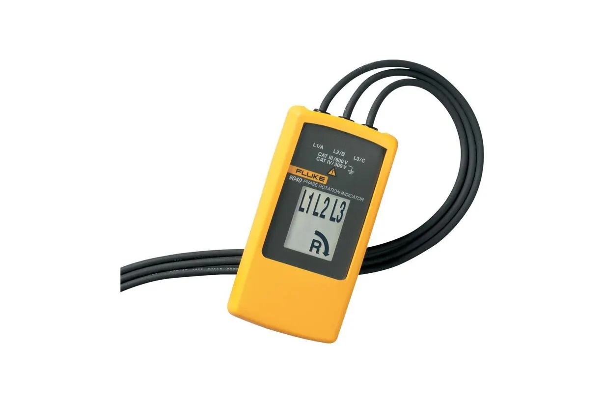 Fluke 9040 Phase Rotation Tester 15 Hz, 400 Hz Max, 700V Max