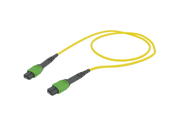 HellermannTyton Connectivity OS2 Cable Fibre Optic Cable Low Smoke Zero Halogen, Yellow, 9 m