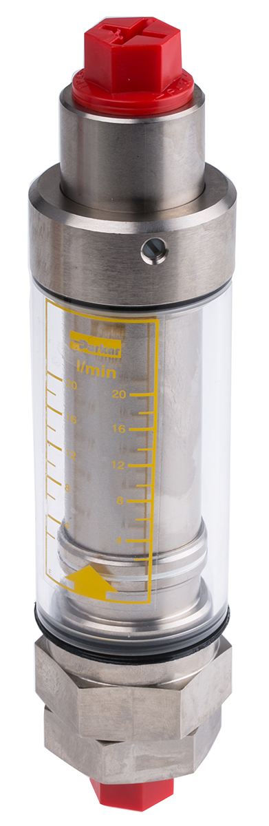 Parker UCC Flowline Series Flow Meter 2L/min to 20L/min