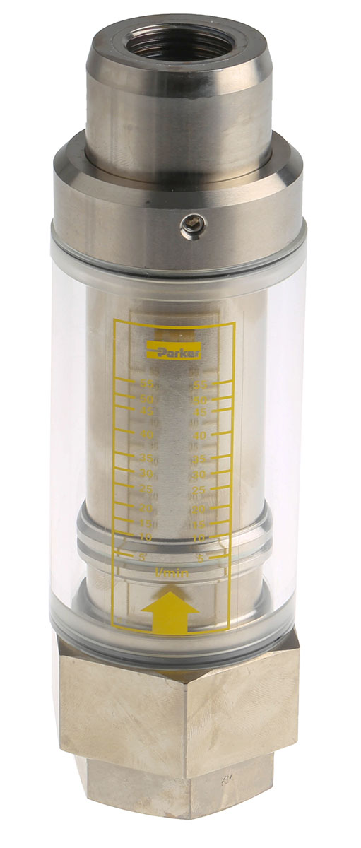 Parker UCC Flowline Series Flow Meter 5L/min to 55L/min