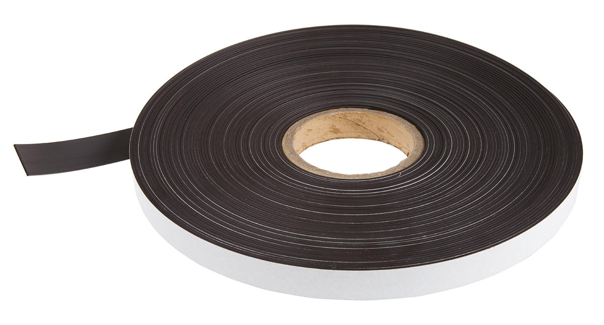 Eclipse 30 m Magnetic Tape, Adhesive Back, 1.5 mm Thickness