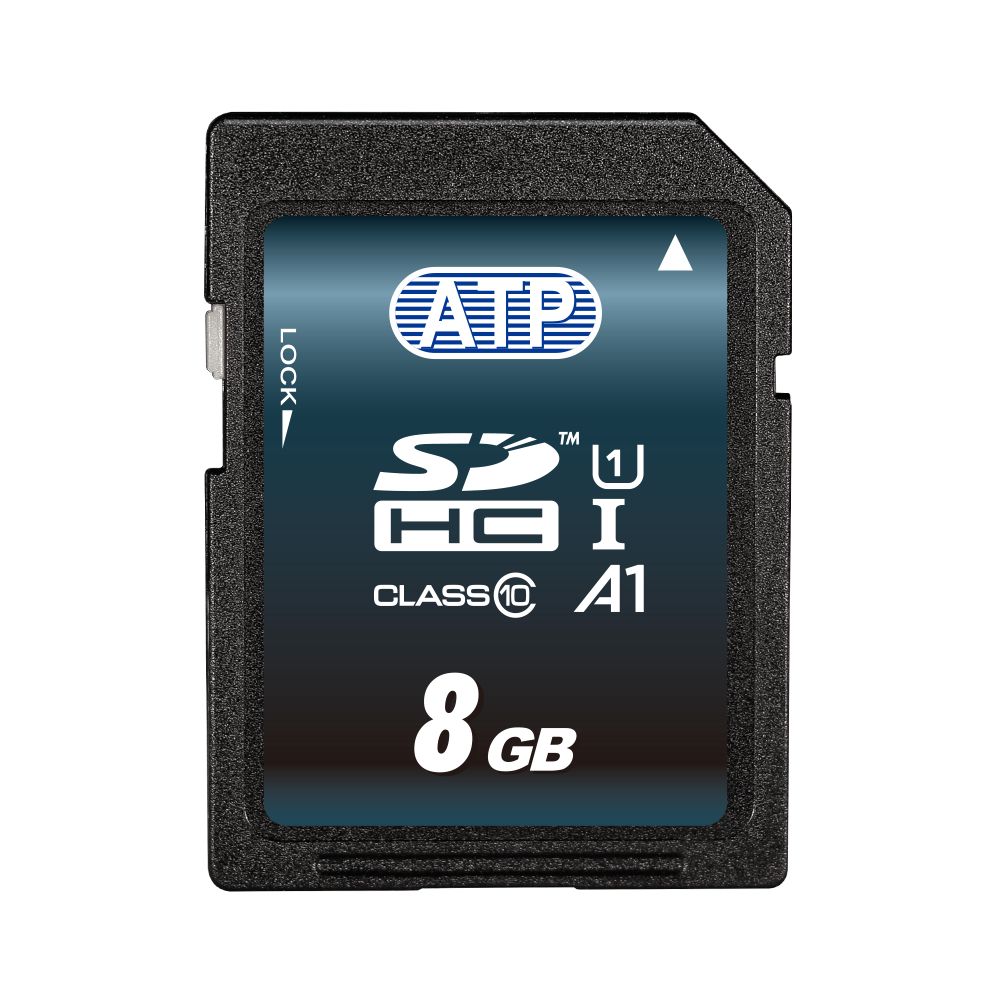 ATP Industrial Grade 16 GB SD SD Card, Class 10, UHS 1