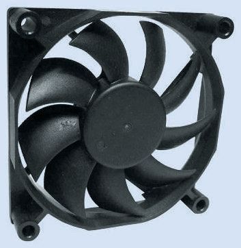 Micronel FM-A Series Axial Fan, 24V dc, 42.96 m³/h, 1.92 W, 80 mA Max 80 mm 80mm 16 mm