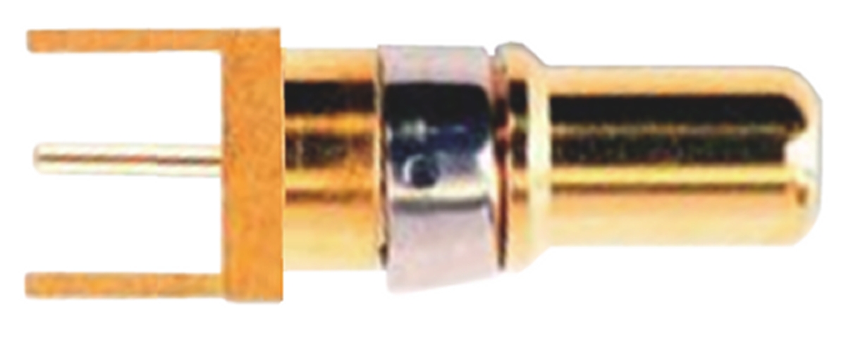 FCT from Molex, 173112 Series, Male Solder D-Sub Connector Coaxial Contact, Gold over Nickel