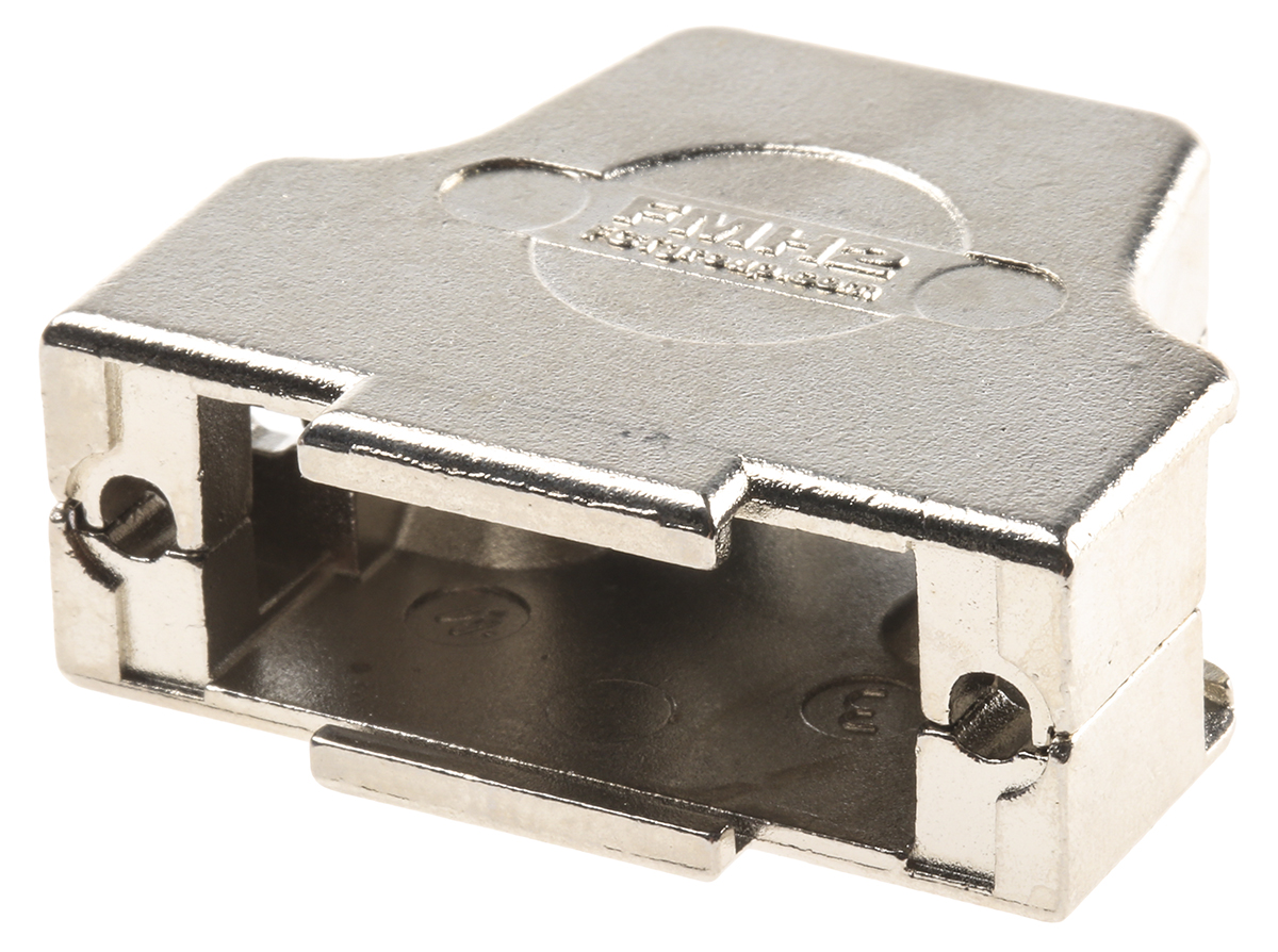 fmh2-4381-1731110500 FCT from Molex FMH Series Die Cast Zinc Straight D-Sub Backshell, 15 Way Strain Relief