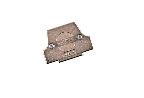 FCT from Molex 173111 Series Die Cast Zinc Straight D-Sub Backshell, 25 Way