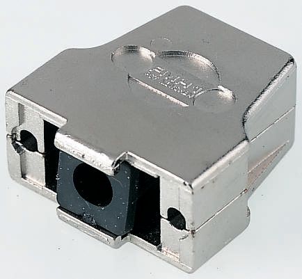 FCT from Molex FMH Series Die Cast Zinc Straight D-Sub Backshell, 25 Way Strain Relief