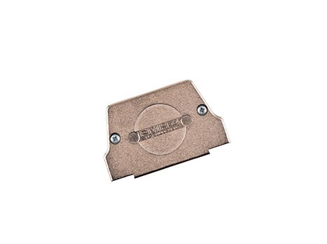 FCT from Molex 173111 Series Die Cast Zinc Straight D-Sub Backshell, 37 Way