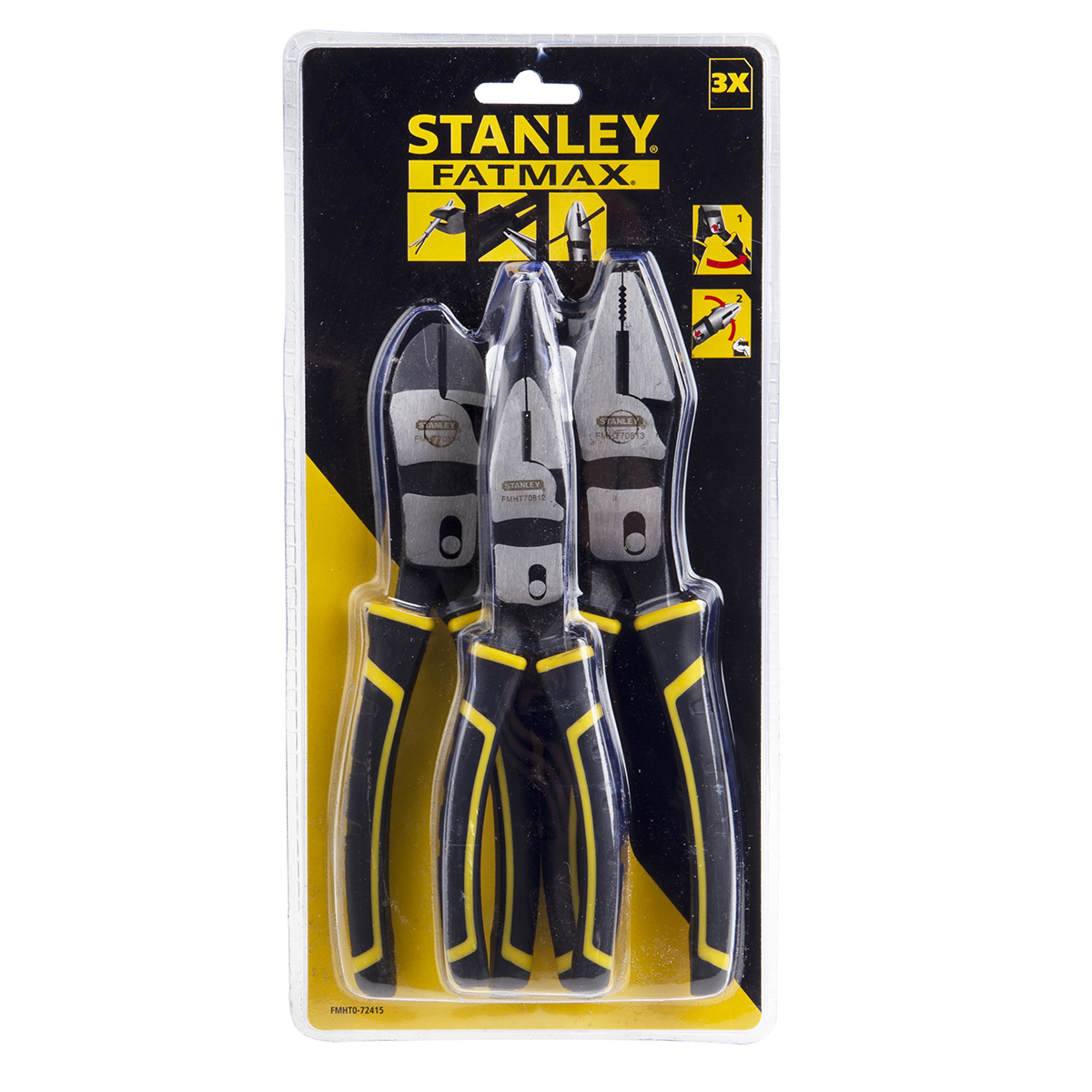 fmht0-72415 Stanley 3-Piece Plier Set