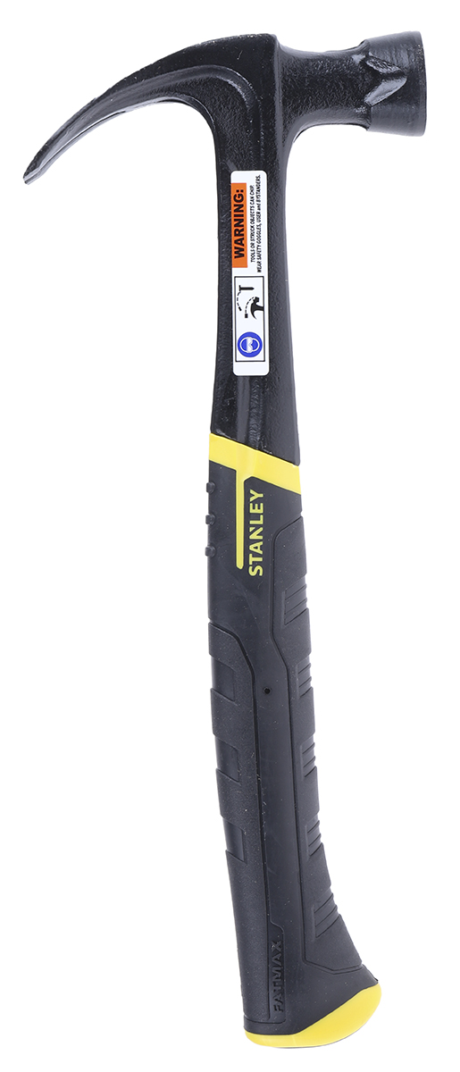 fmht1-51275 Stanley Stainless Steel Head Claw Hammer with Stainless Steel Handle, 450 g