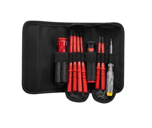 Stanley Bit, Slotted, Phillips Screwdriver Bit Set 10 Pieces