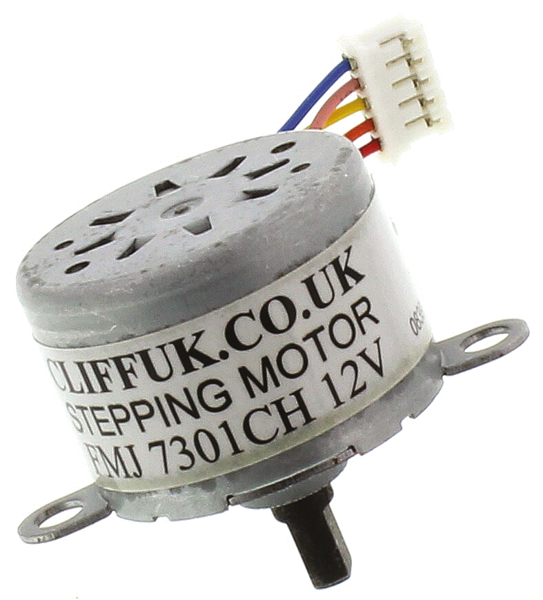 Cliff Electronics Stepper Motor 12V, 40mNm Torque, 3 mm Shaft
