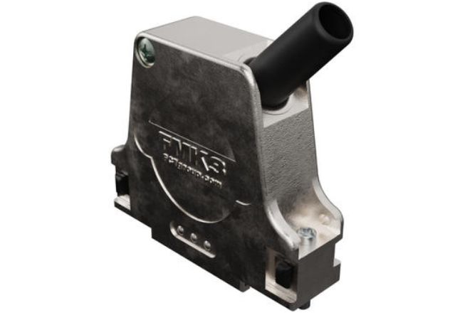 fmk3-1727040099 FCT from Molex FMK Series Die Cast Zinc Angled D-Sub Backshell, 25 Way Strain Relief