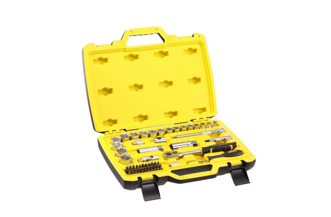 Stanley 49-Piece 3/8 in Standard Socket Set