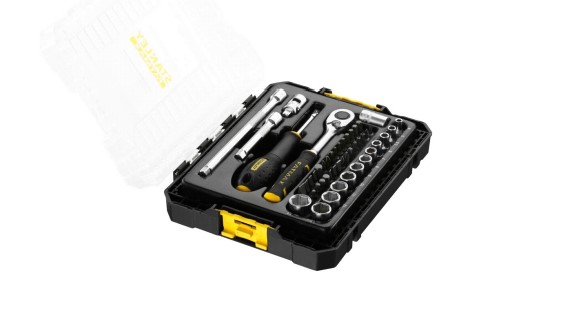 Stanley 48-Piece 1/4 in Standard Socket Set