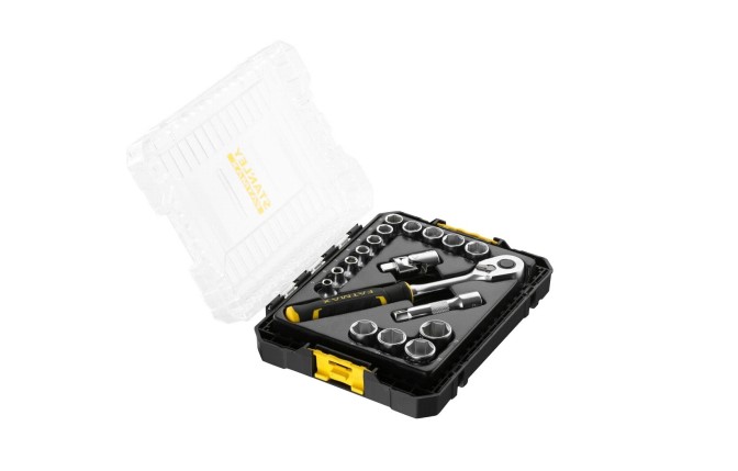 Stanley 18-Piece 3/8 in Standard Socket Set