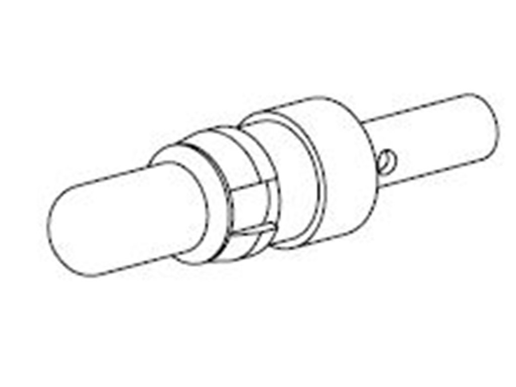 FCT from Molex, 172704 Series, size 8 mm Female Crimp D-Sub Connector Contact, Gold over Nickel Power 16 AWG