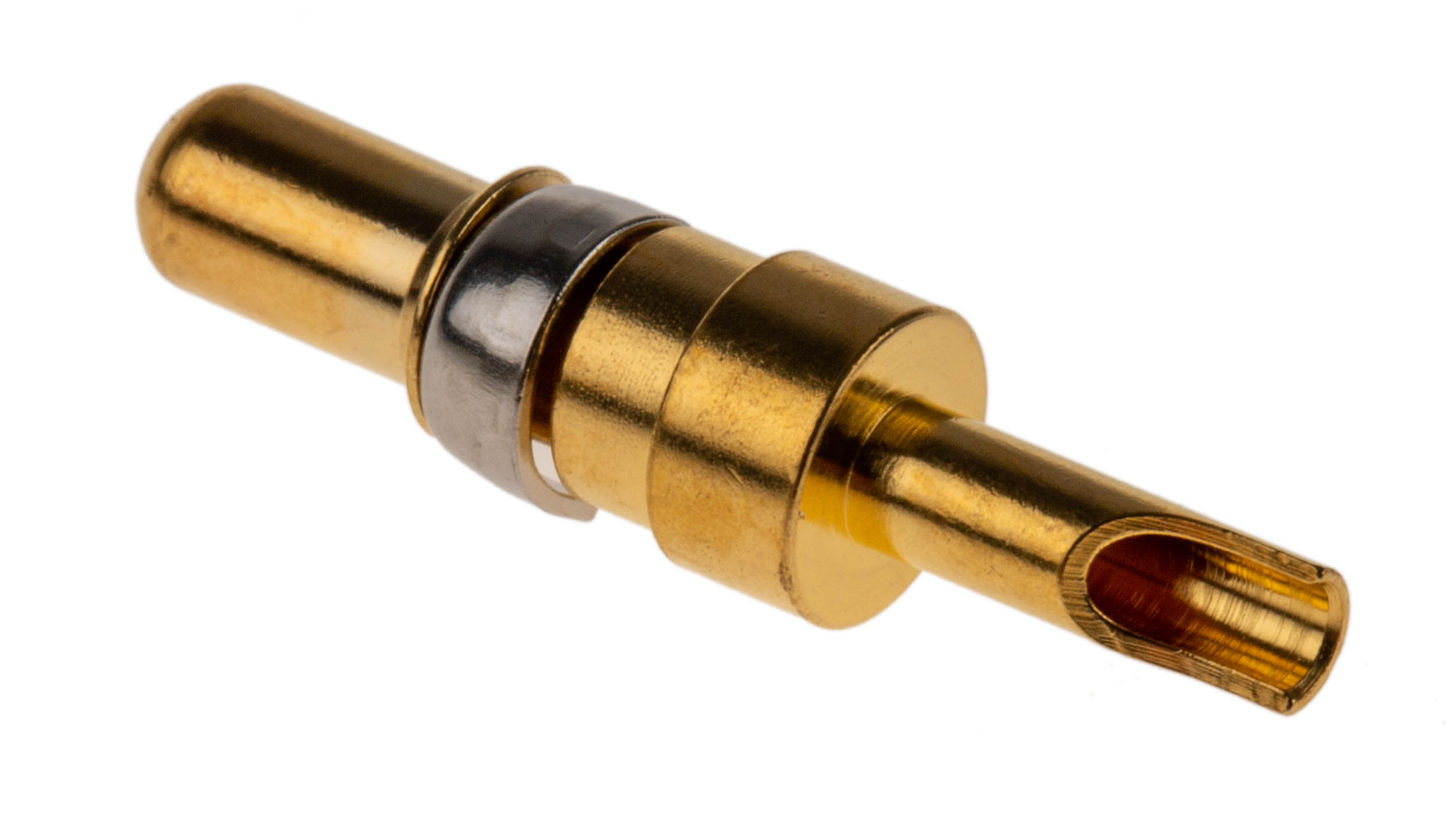 FCT from Molex, FCT Series, Male Solder D-Sub Connector Power Contact, Gold over Nickel Power 16 AWG