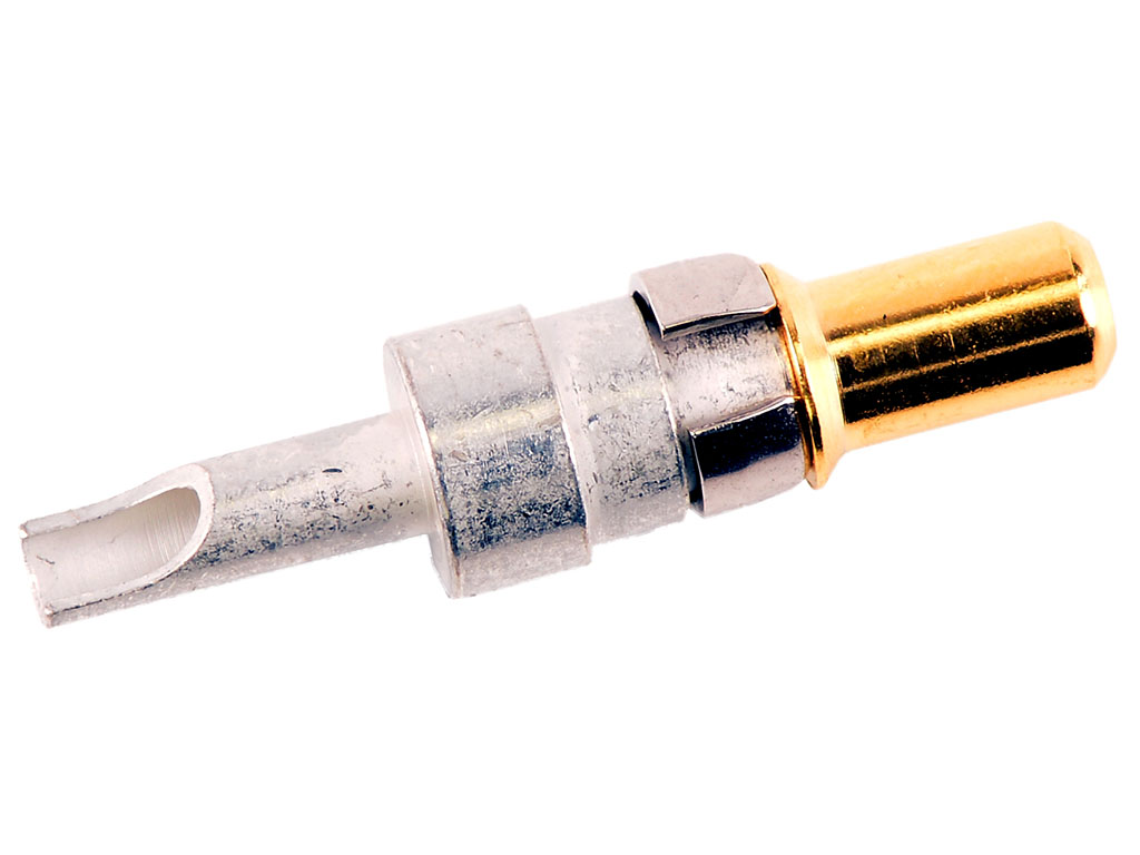 FCT from Molex, 173112 Series, Male Crimp D-Sub Connector Contact, Gold over Nickel High Power 16 AWG