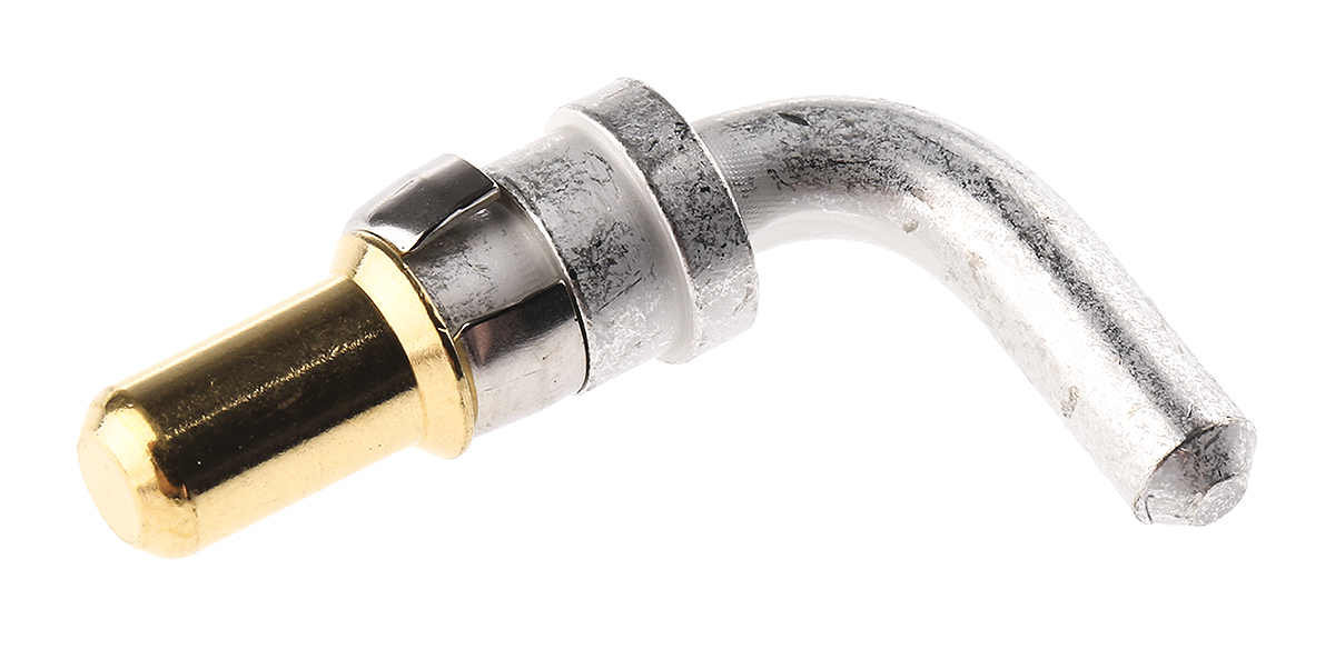 FCT from Molex, 173112 Series, Male PCB D-Sub Connector Power Contact, Gold over Nickel 16 AWG