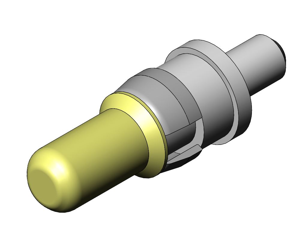 FCT from Molex, 173112 Series, Male PCB D-Sub Connector Contact, Gold over Nickel Power