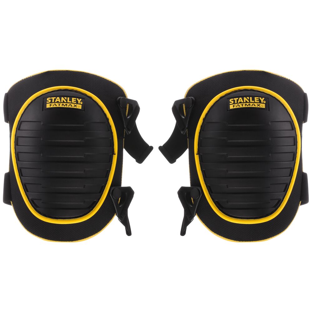 Stanley Black EVA Foam Medium Duty Increased Visibility Gloves, Trouser Knee Pocket Resistant to Slip Resistant,