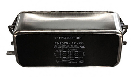 Schaffner, FN2070 12 A 250V ac/dc 400Hz, Chassis Mount EMI Filter, Fast-On 1 Phase