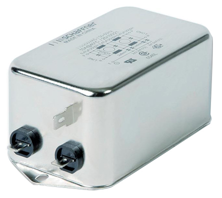 Schaffner, FN2090 16 A 250V ac/dc 0Hz, 400 Hz, Flange EMI Filter, Fast-On 1 Phase