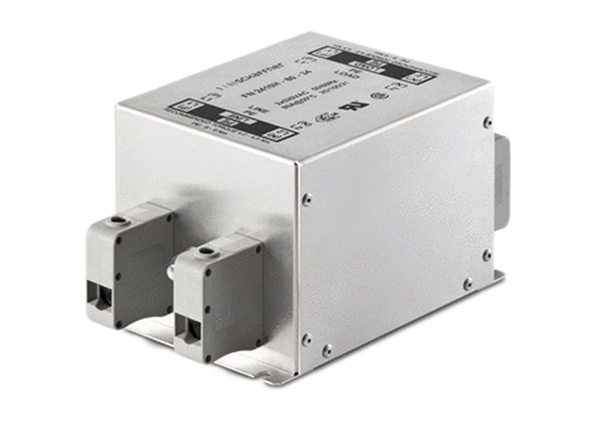 Schaffner, FN2410 32 A 250V ac 400Hz, Chassis Mount EMC Filter, Terminal Block 1 Phase