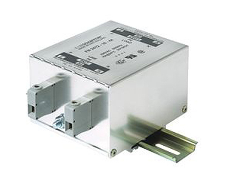 Schaffner, FN2412 32 A 250V ac 400Hz, DIN Rail EMC Filter, Terminal Block 1 Phase
