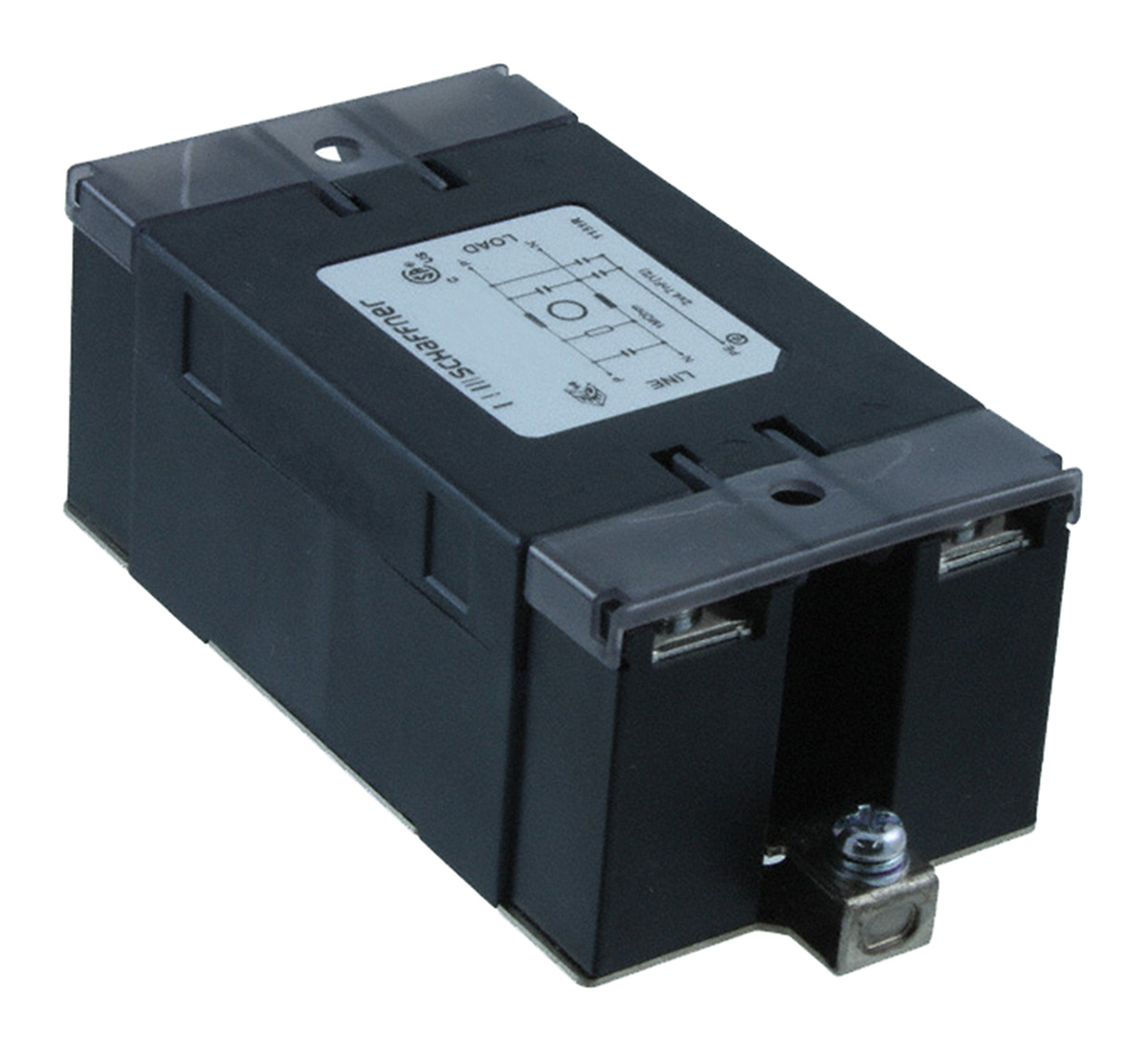 Schaffner, FN2450 6 A 250V ac 400Hz, Chassis Mount EMI Filter, Screw 1 Phase