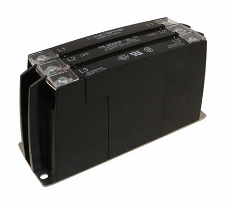 Schaffner, FN3025 30 A 520V ac 60Hz, Chassis Mount EMC Filter, Screw 3 Phase