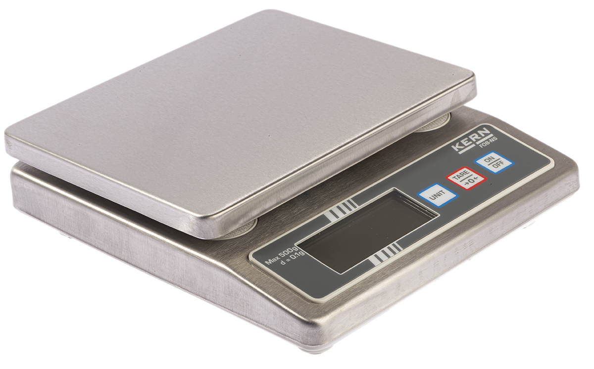 Kern FOB-NS Bench Weighing Scale, 500g Weight Capacity