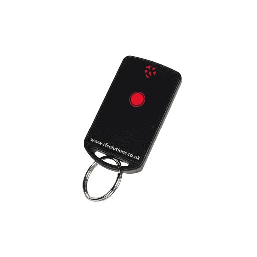 RF Solutions FOBBER-4T1 1 Button Remote Control Fob, 433.92 MHz