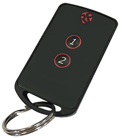 RF Solutions FOBBER-8T2 8 Button Remote Control Fob, 869.5 MHz