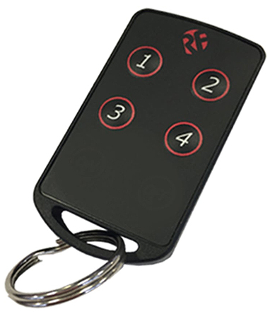 RF Solutions FOBBER-8T4 8 Button Remote Control Fob, 869.5 MHz