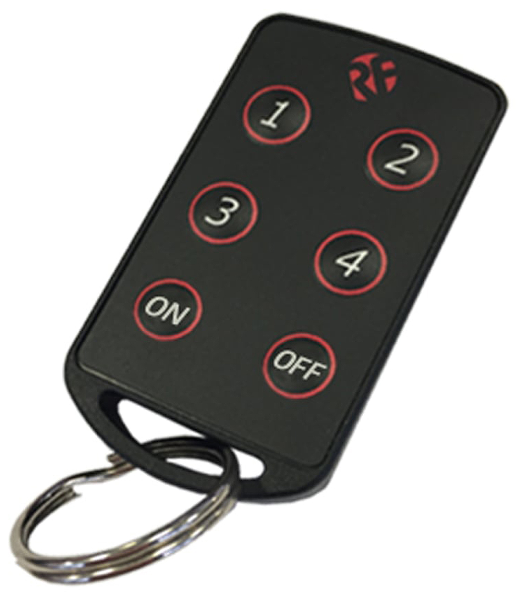RF Solutions FOBBER-8T6 8 Button Remote Control Fob, 869.5 MHz