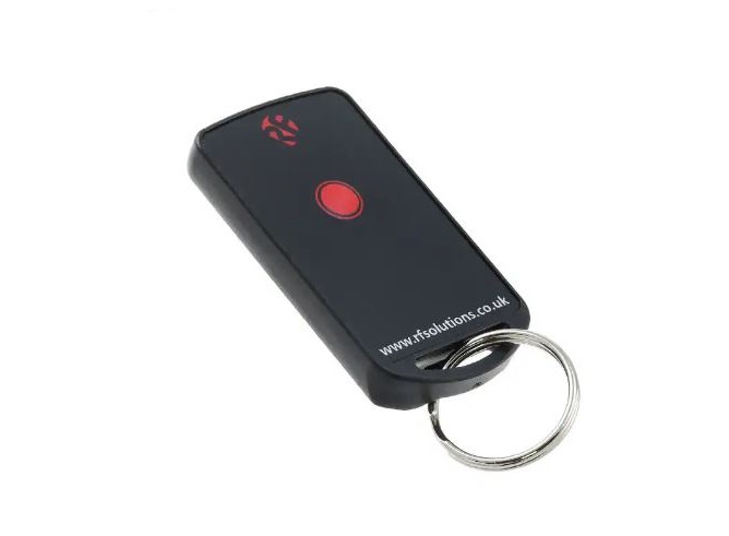 RF Solutions FOBLOQA-4T1 4 Button Remote Key, 433 MHz