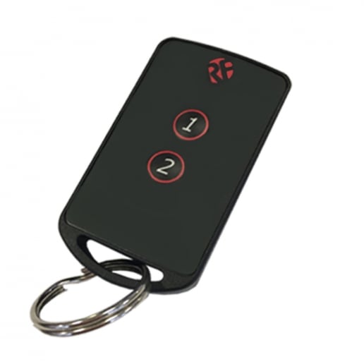 RF Solutions FOBLOQA-4T2 2 Button Remote Key, 433 MHz
